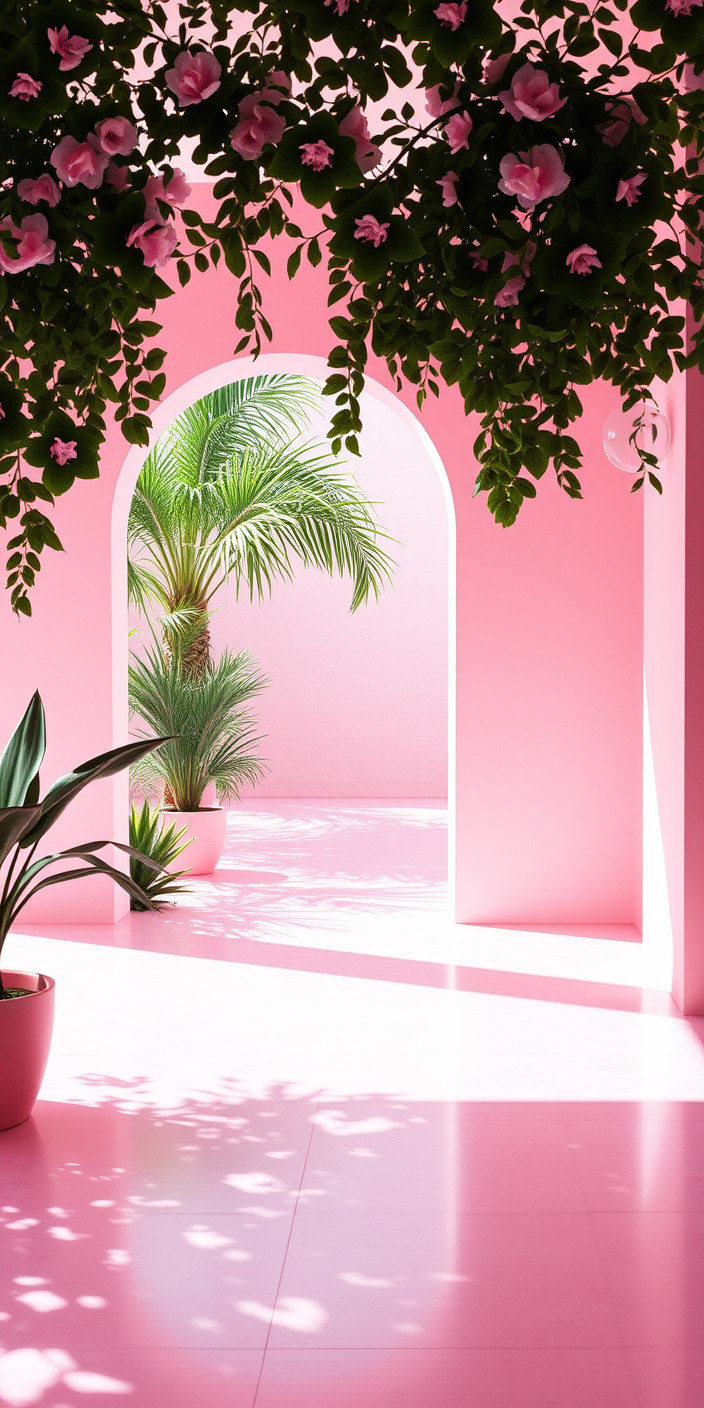 Light pink aesthetic 12 Phone Wallpaper