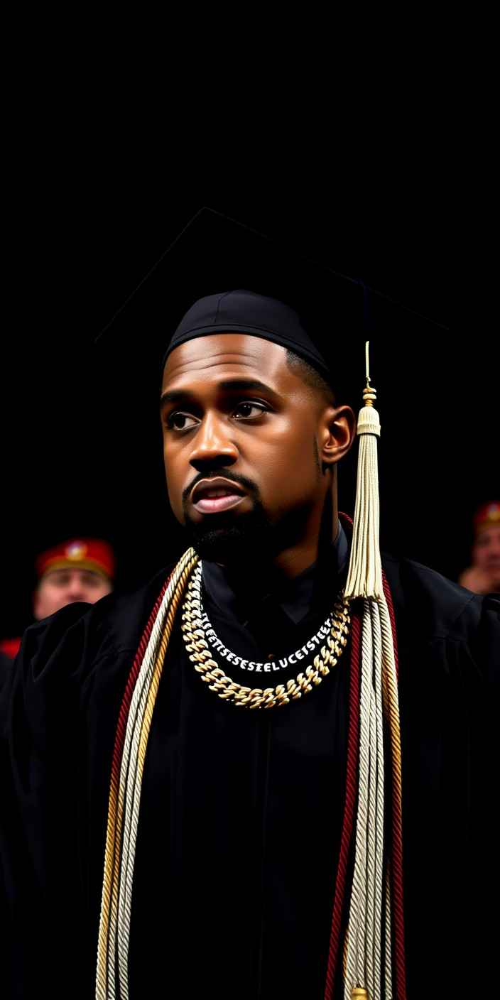 Kanye west graduation 2 Phone Wallpaper