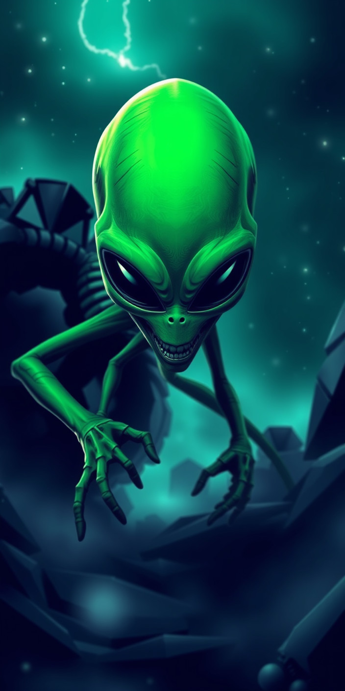 Alien 1 Phone Wallpaper