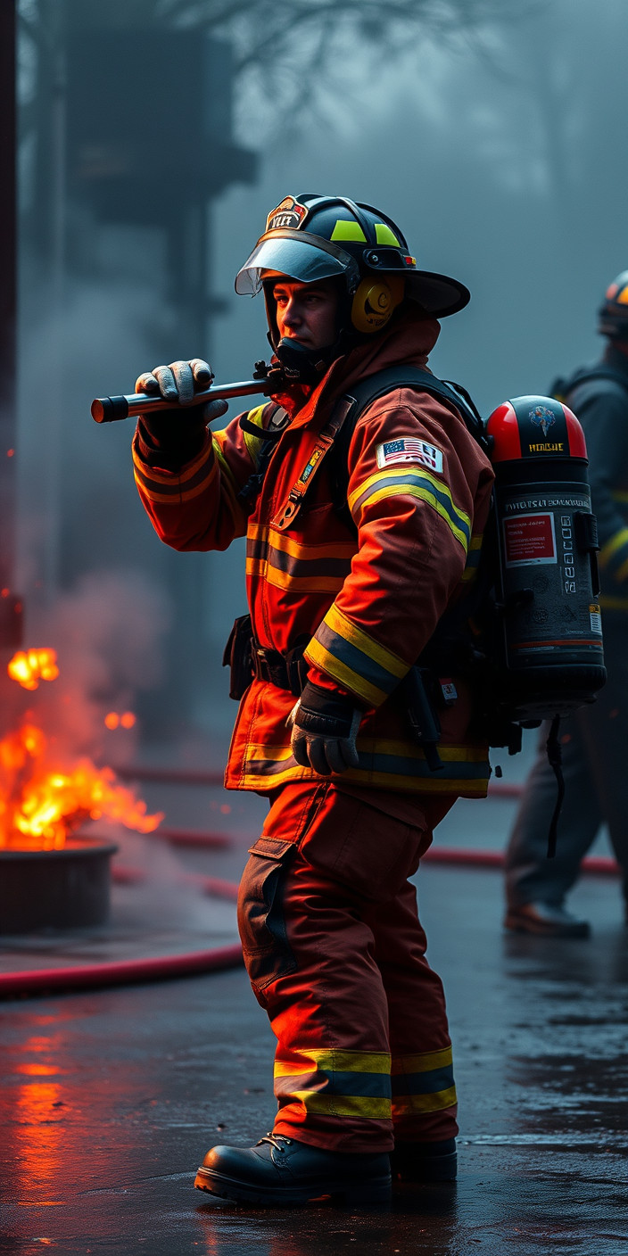 Firefighter 3 Phone Wallpaper