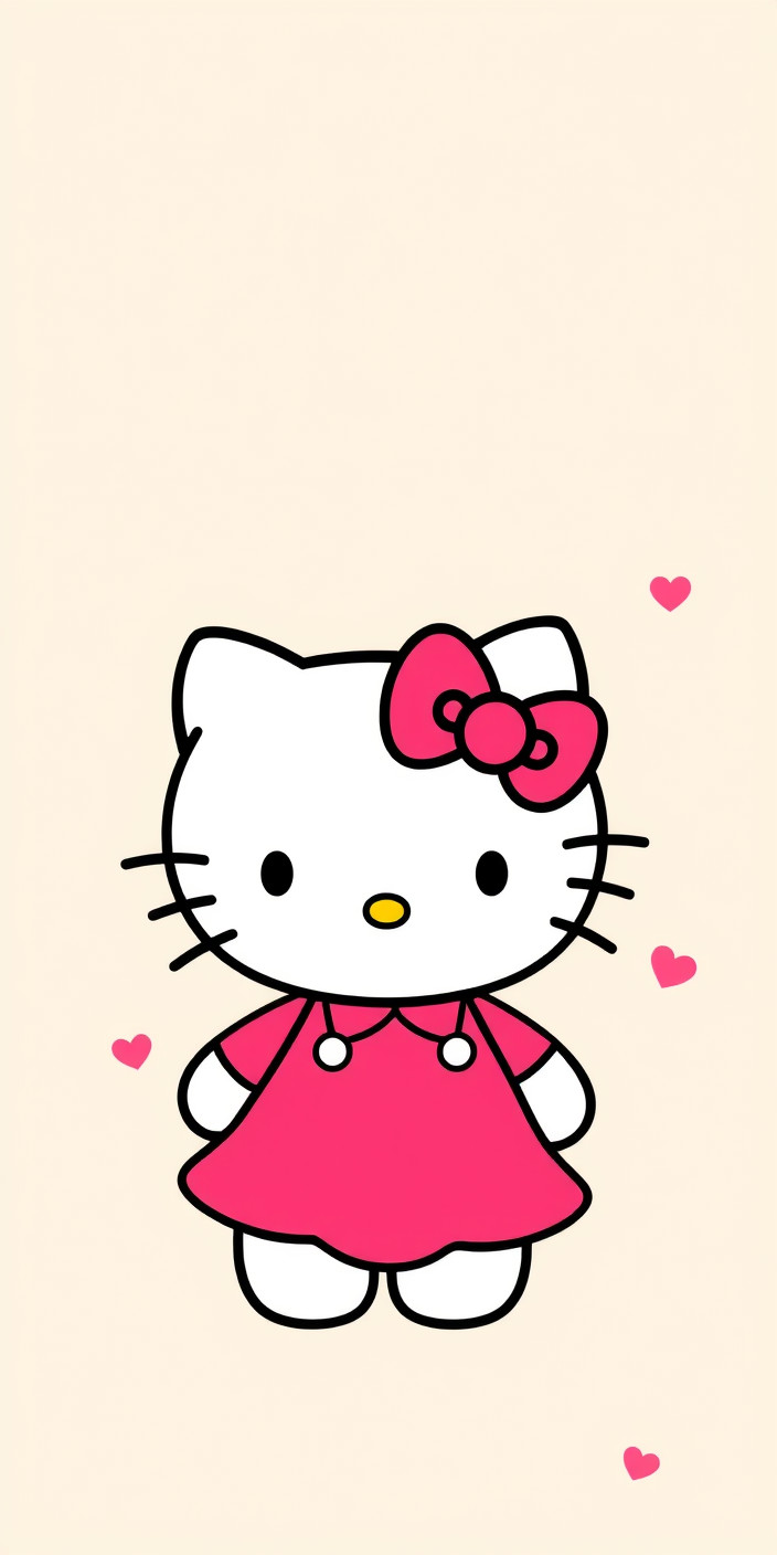 Hello kitty 1 Phone Wallpaper