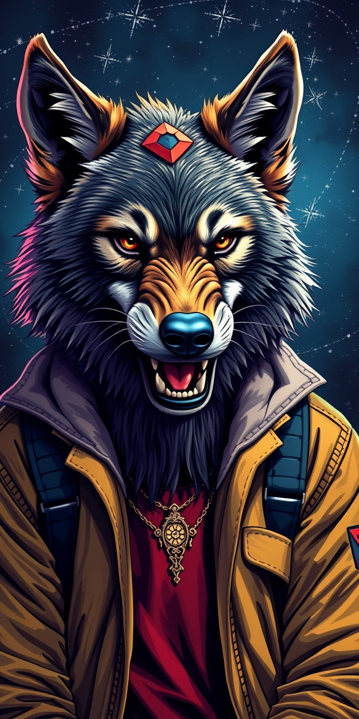 Tyler the creator wolf 8 Phone Wallpaper