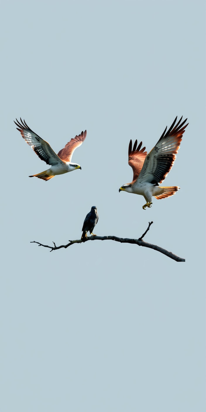 Birds of prey 1 Phone Wallpaper