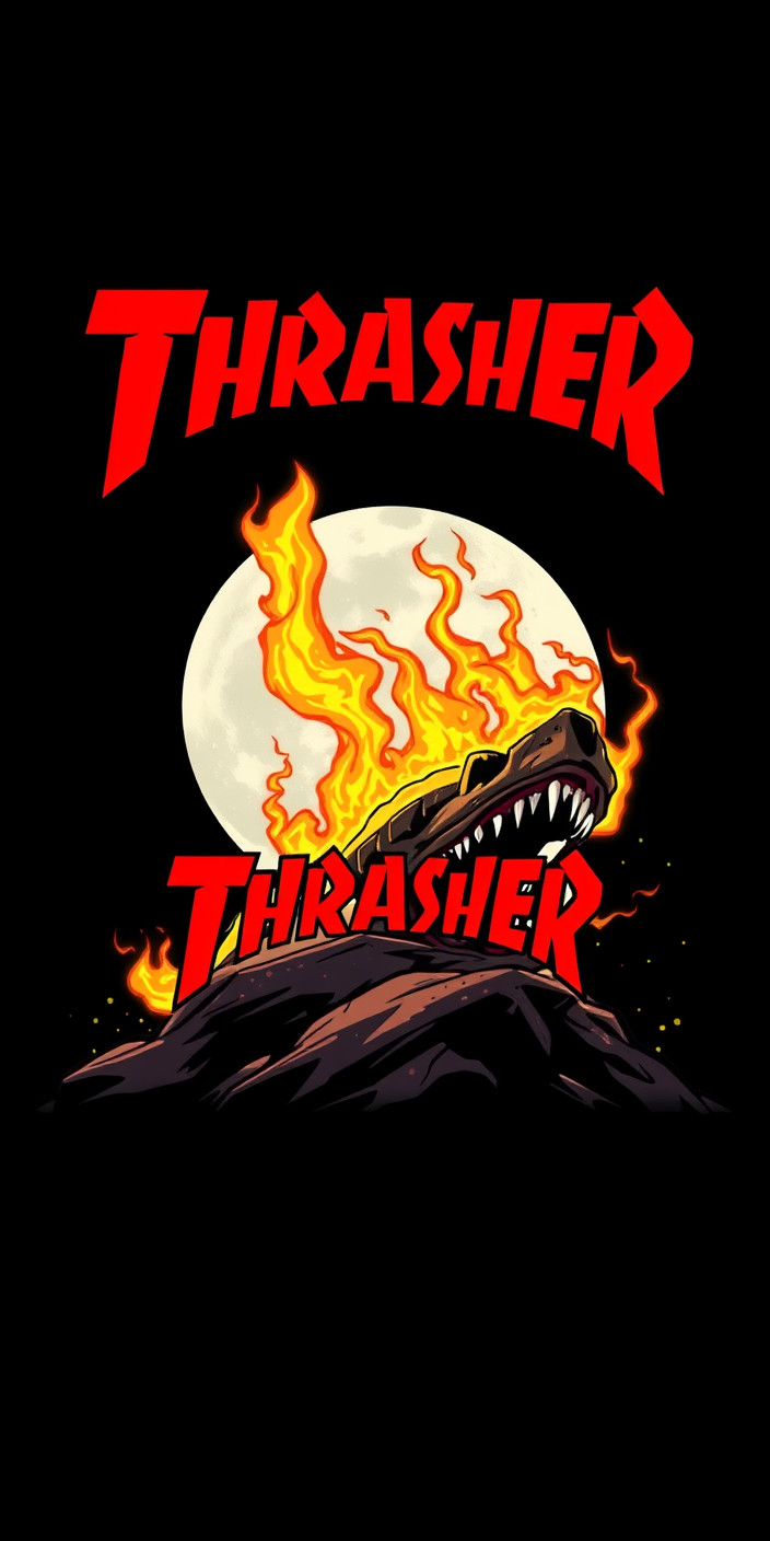 Thrasher 5 Phone Wallpaper