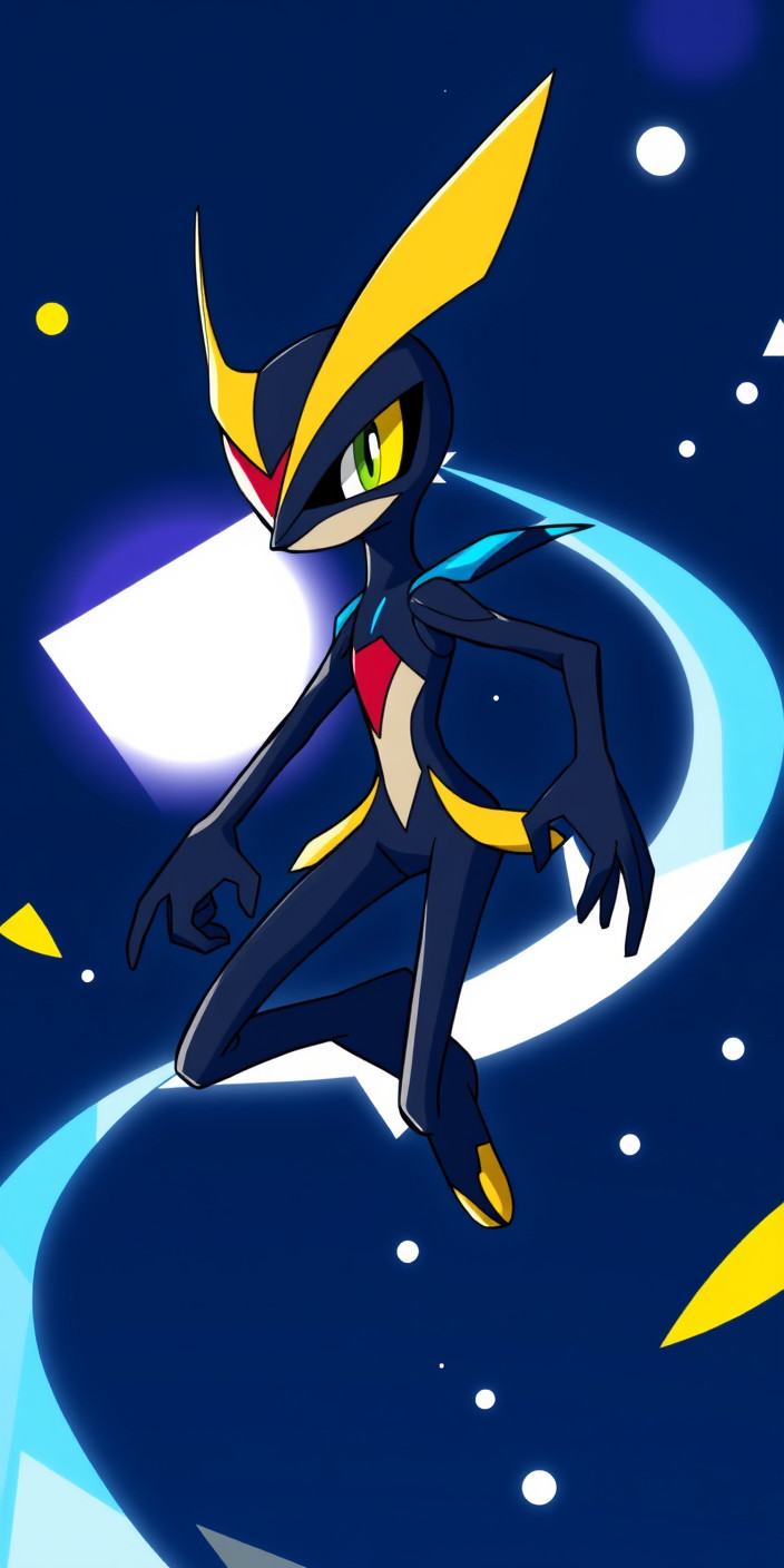 Ash greninja 4 Phone Wallpaper