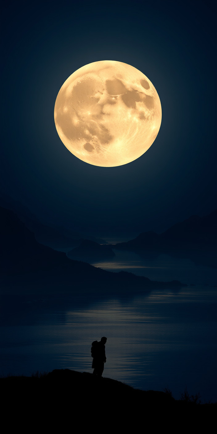 Moon 8 Phone Wallpaper