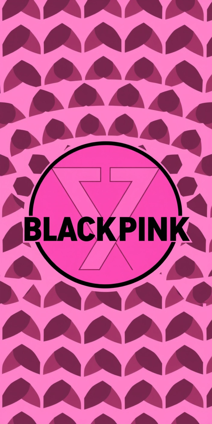 Blackpink logo 7 Phone Wallpaper