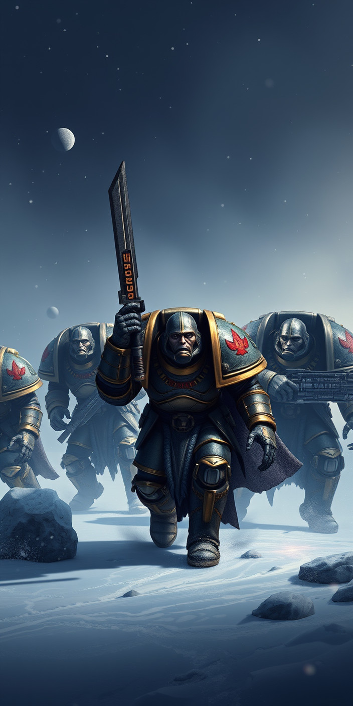 Warhammer 40k space wolves 10 Phone Wallpaper