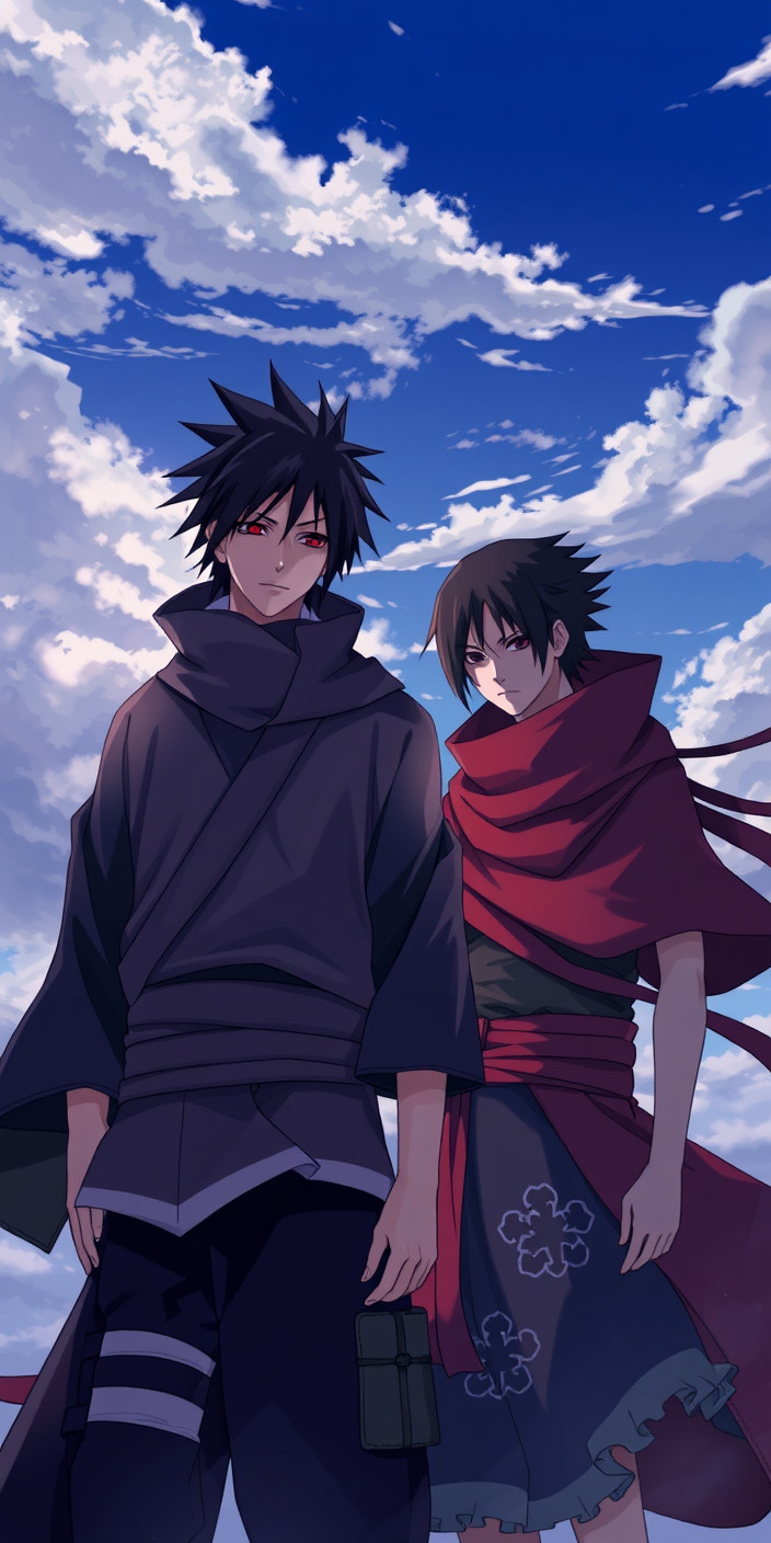 Itachi and sasuke 7 Phone Wallpaper