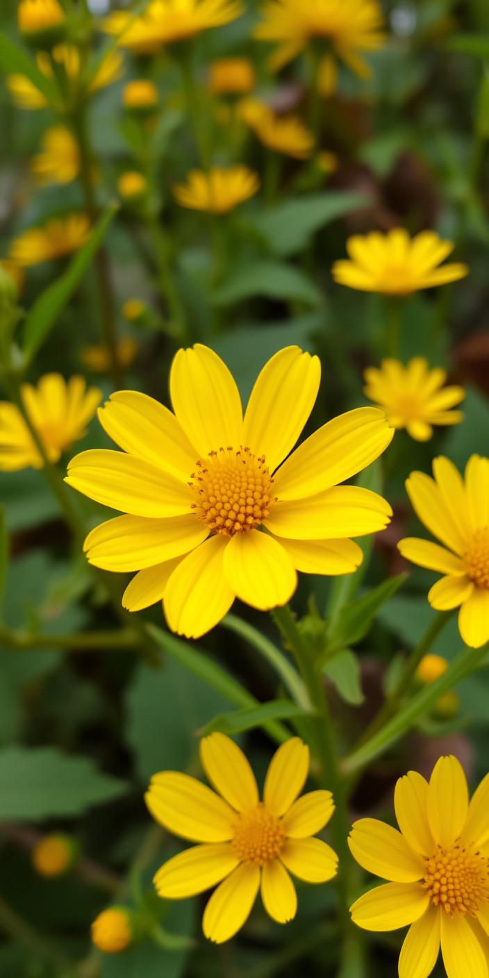 Yellow flower 10 Phone Wallpaper