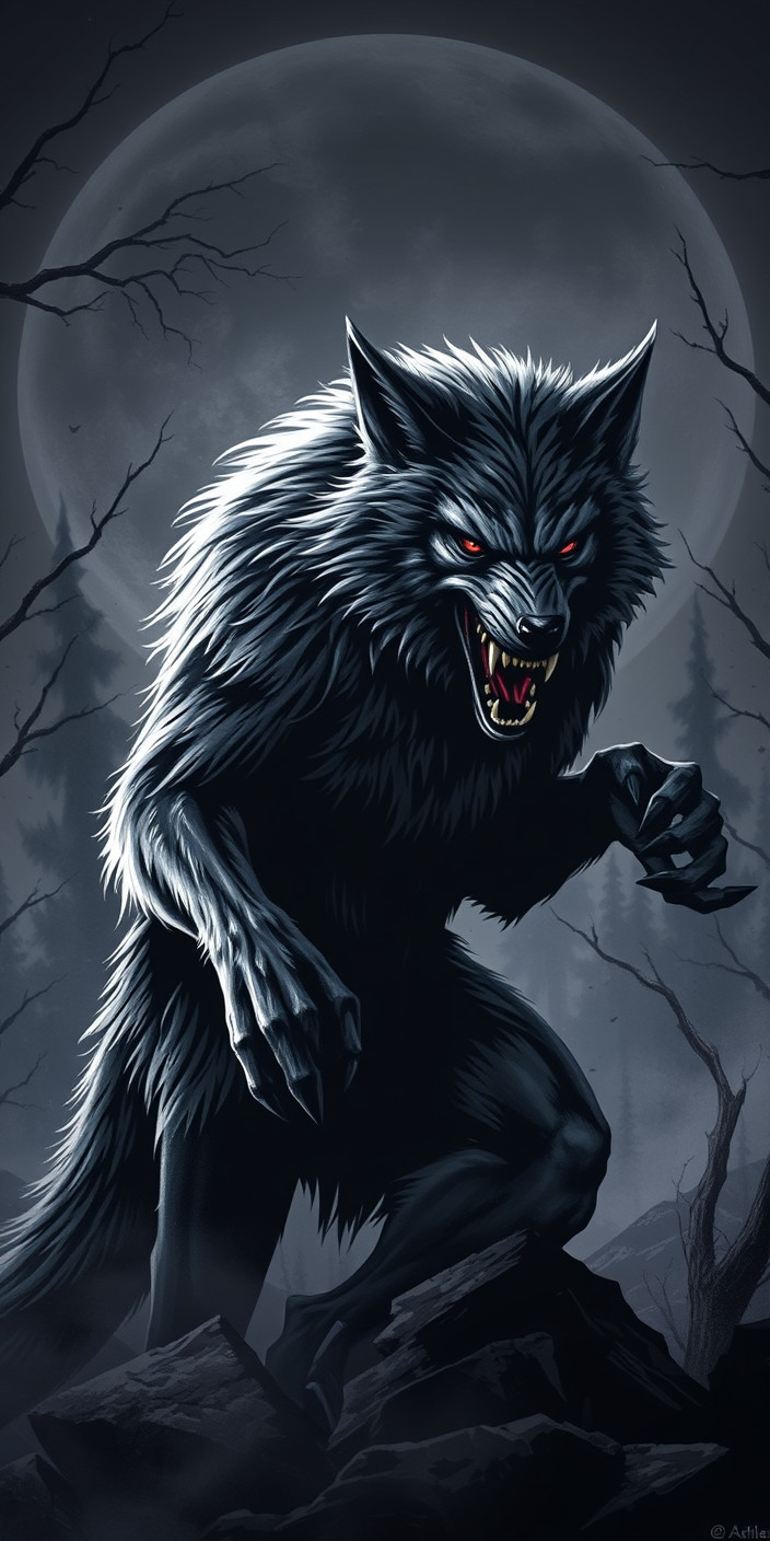 Werewolf 2 Phone Wallpaper