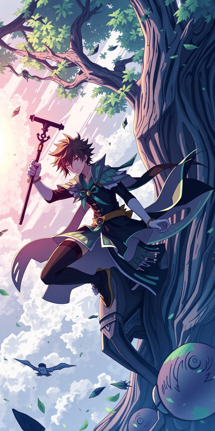 Black clover 4k 10 Phone Wallpaper