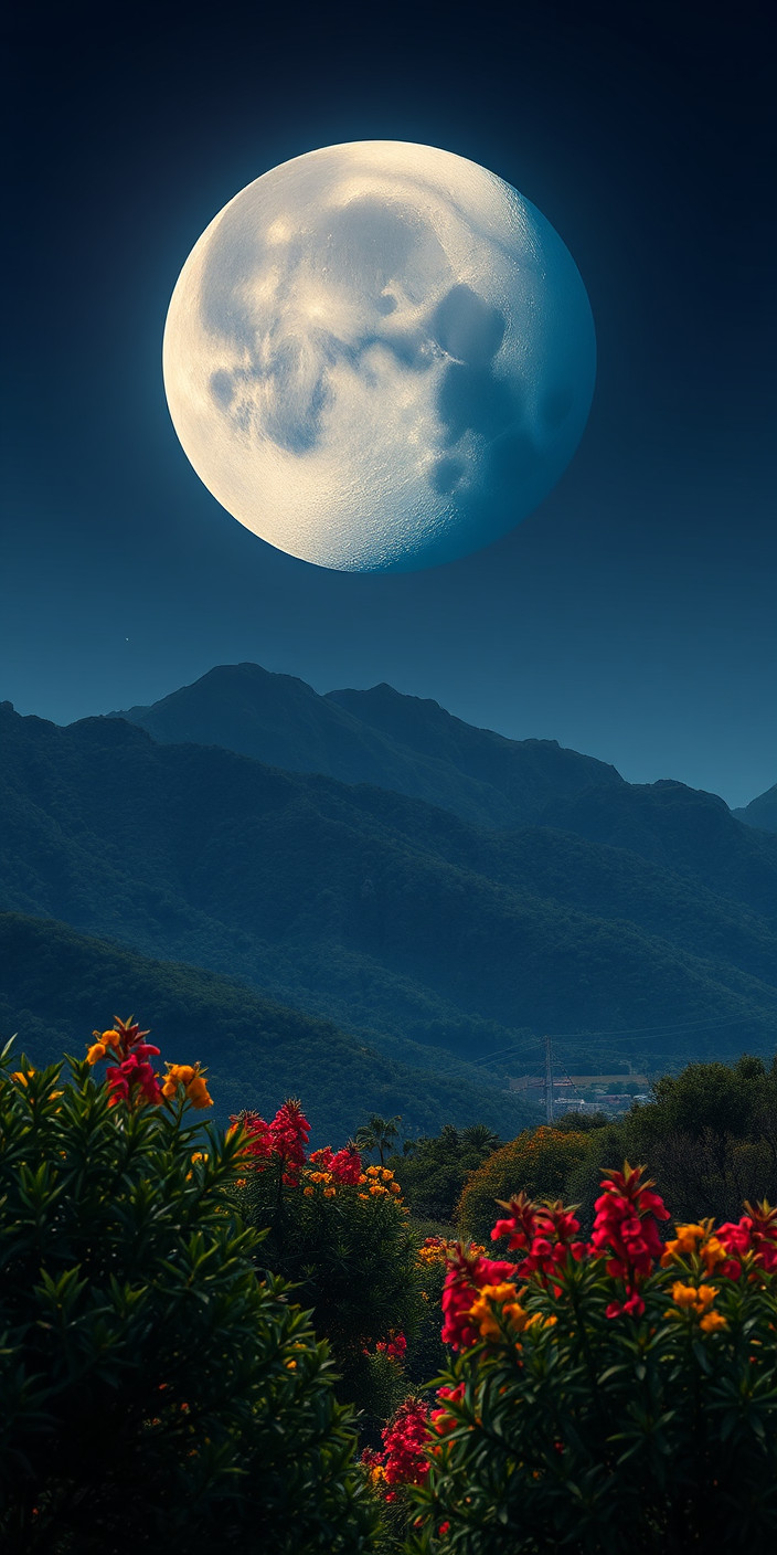 Moon 12 Phone Wallpaper