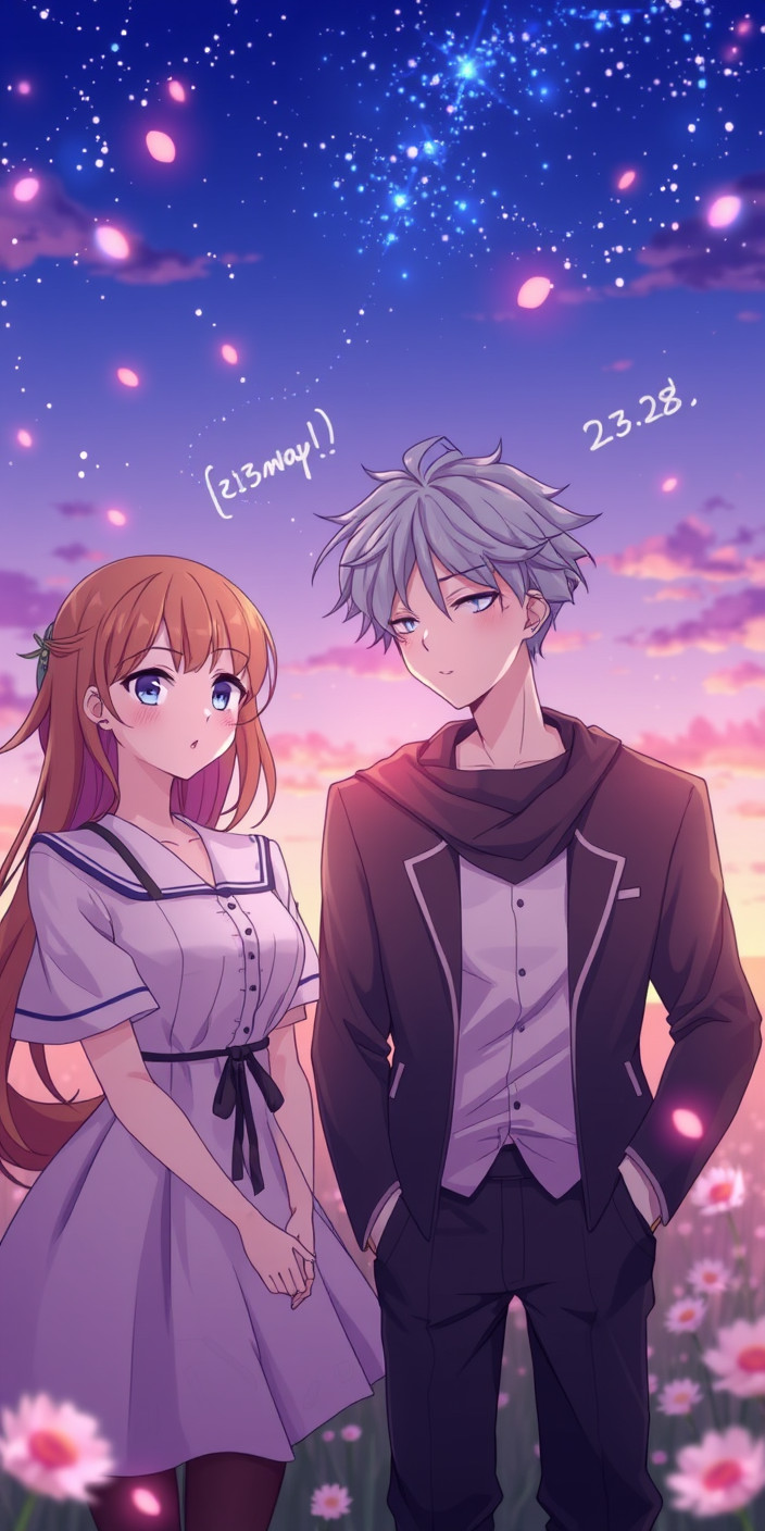 Anime couples 1 Phone Wallpaper