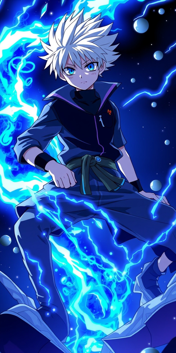 Killua 14 Phone Wallpaper