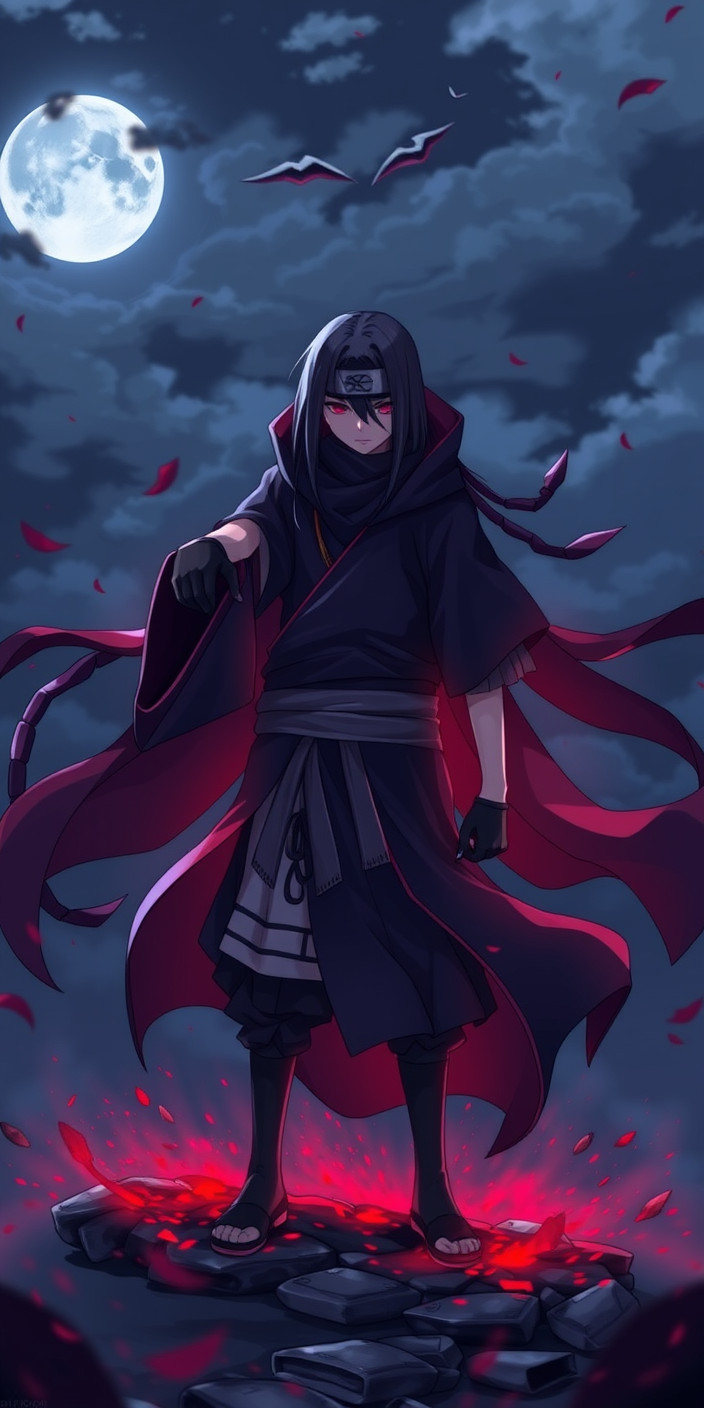 Itachi 10 Phone Wallpaper