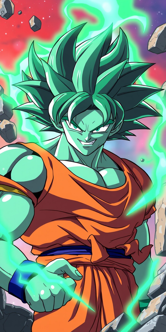 Broly  4k 5 Phone Wallpaper