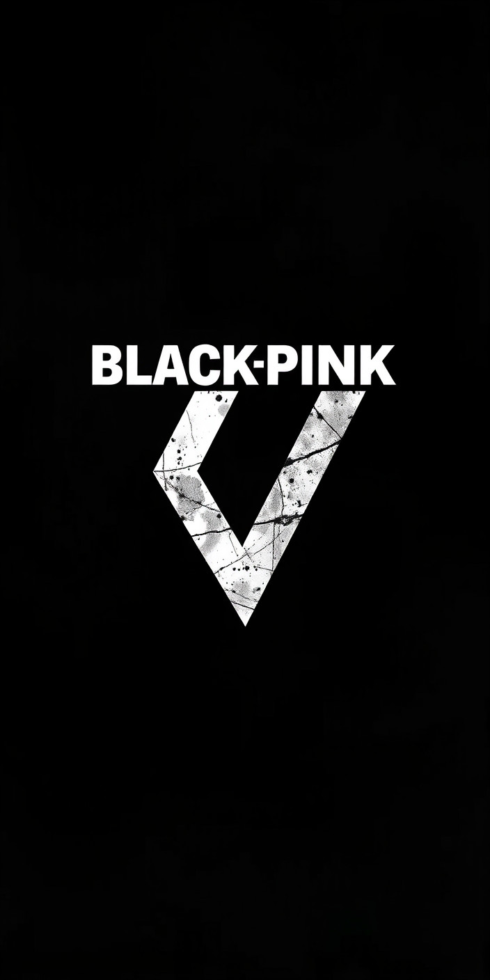 Blackpink logo 4 Phone Wallpaper