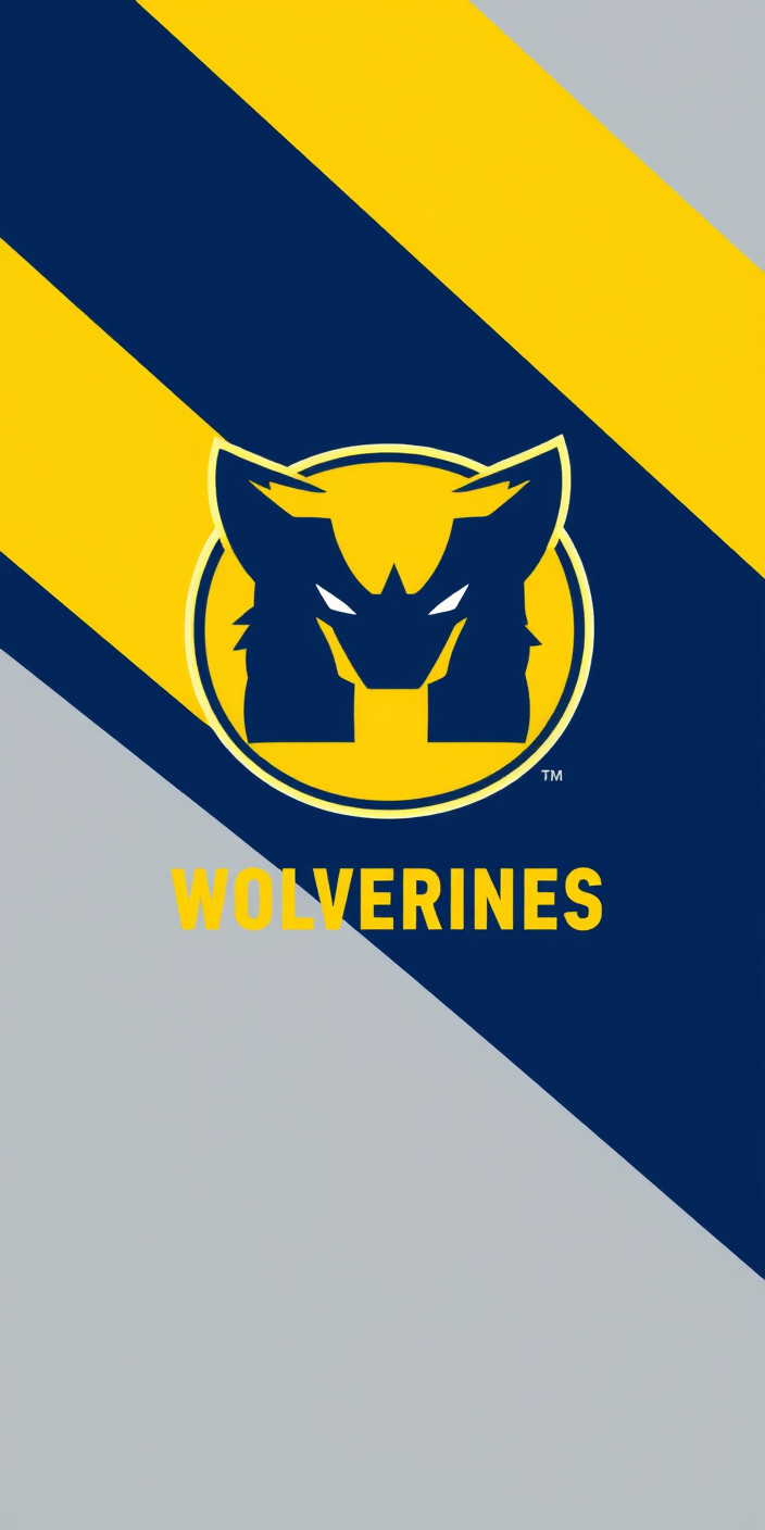 Michigan wolverines  android 2 Phone Wallpaper