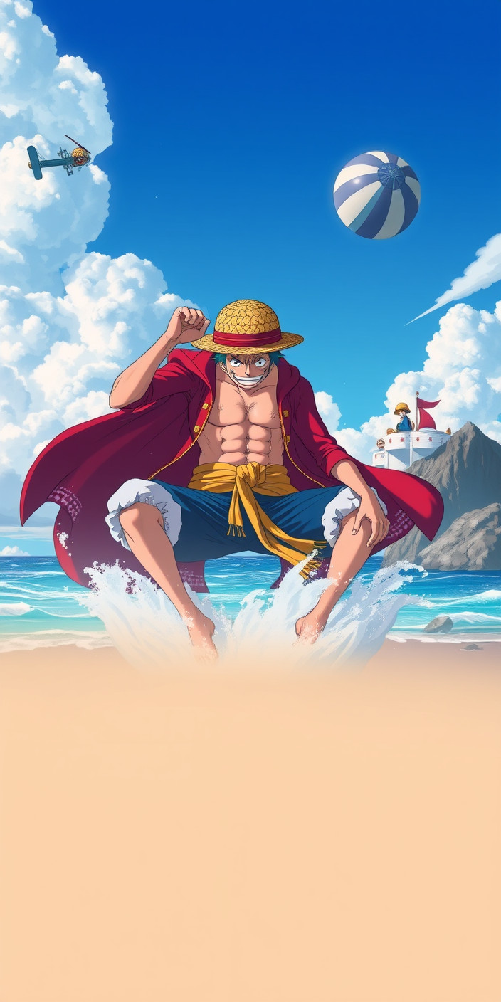 One piece 4k 1 Phone Wallpaper