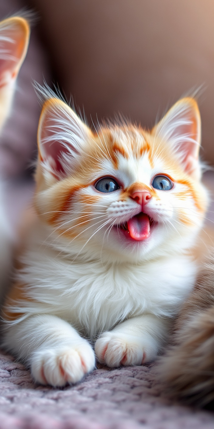 Cute cats 11 Phone Wallpaper