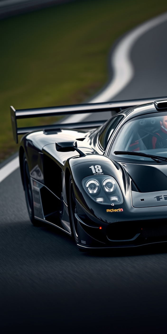 Mclaren f1 gtr 3 Phone Wallpaper