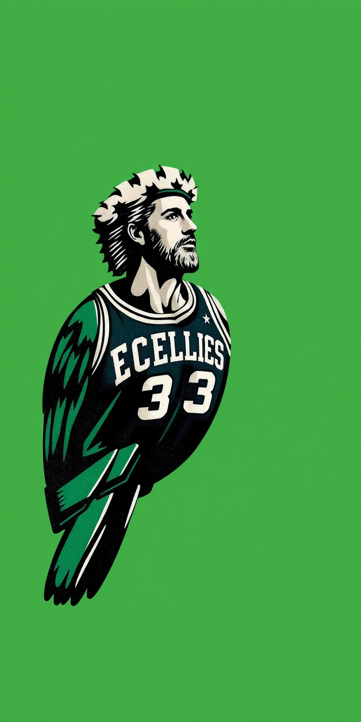 Larry bird 2 Phone Wallpaper