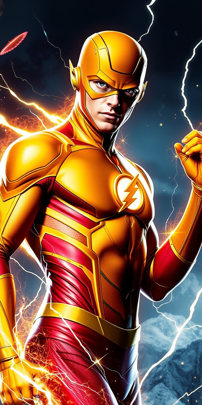 Reverse flash 4 Phone Wallpaper