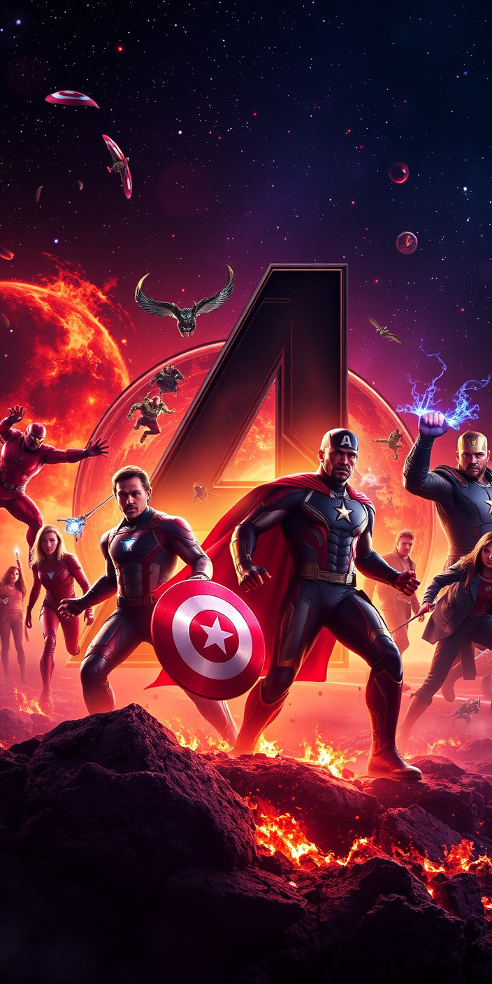 The avengers infinity war 4 Phone Wallpaper