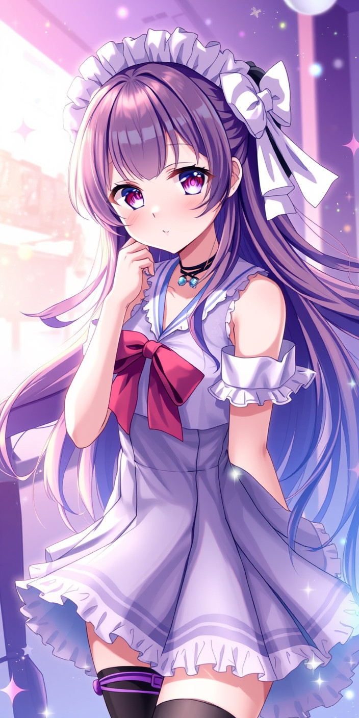 Anime girl 1 Phone Wallpaper