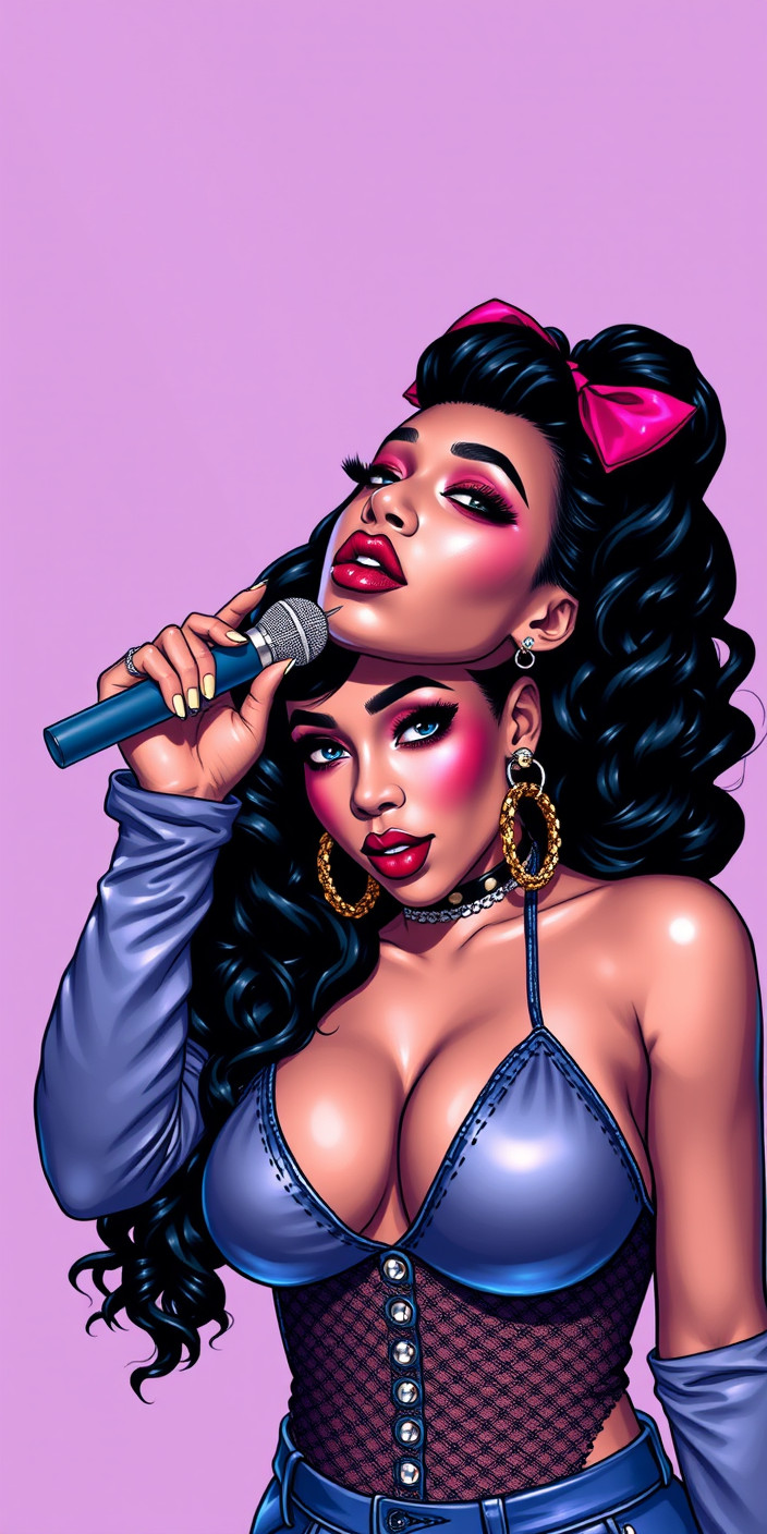 Cardi b 9 Phone Wallpaper
