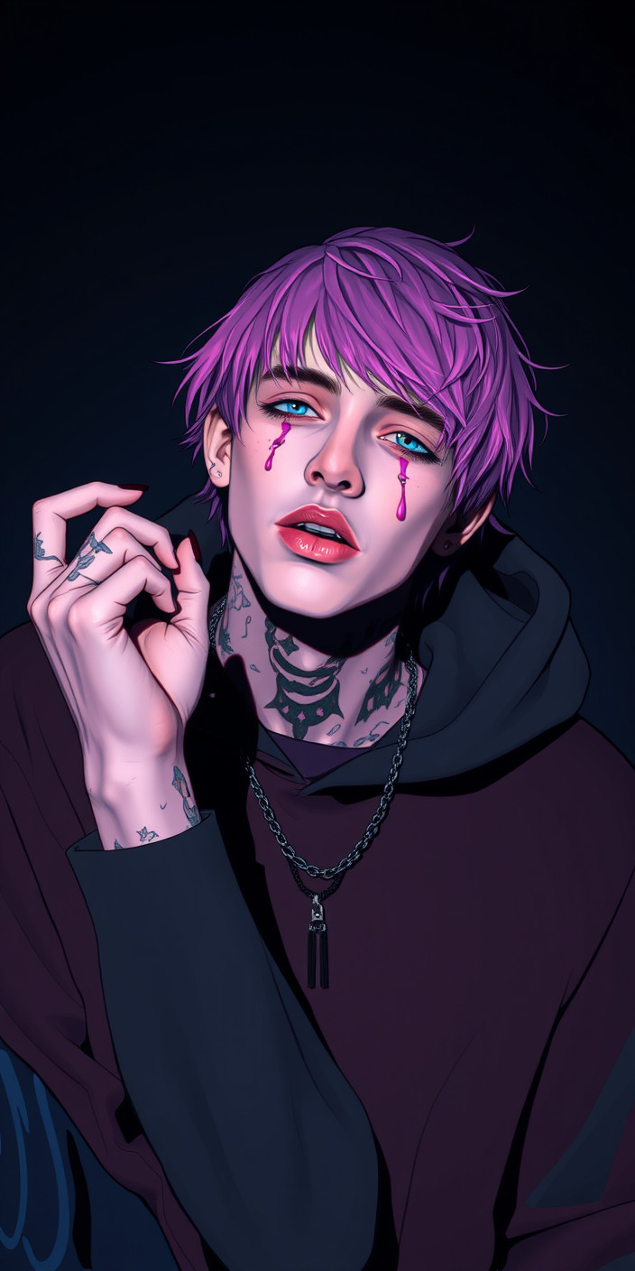 Lil peep 1 Phone Wallpaper