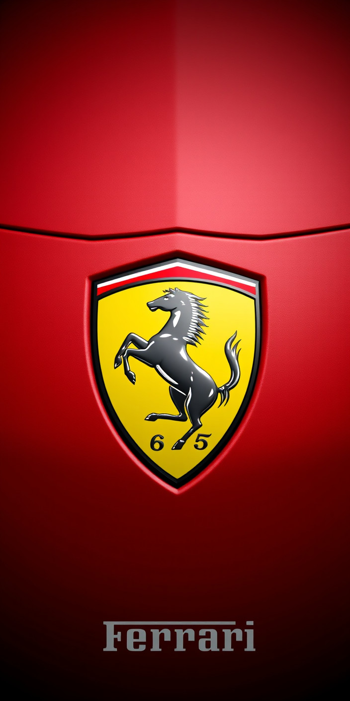 Ferrari logo 10 Phone Wallpaper