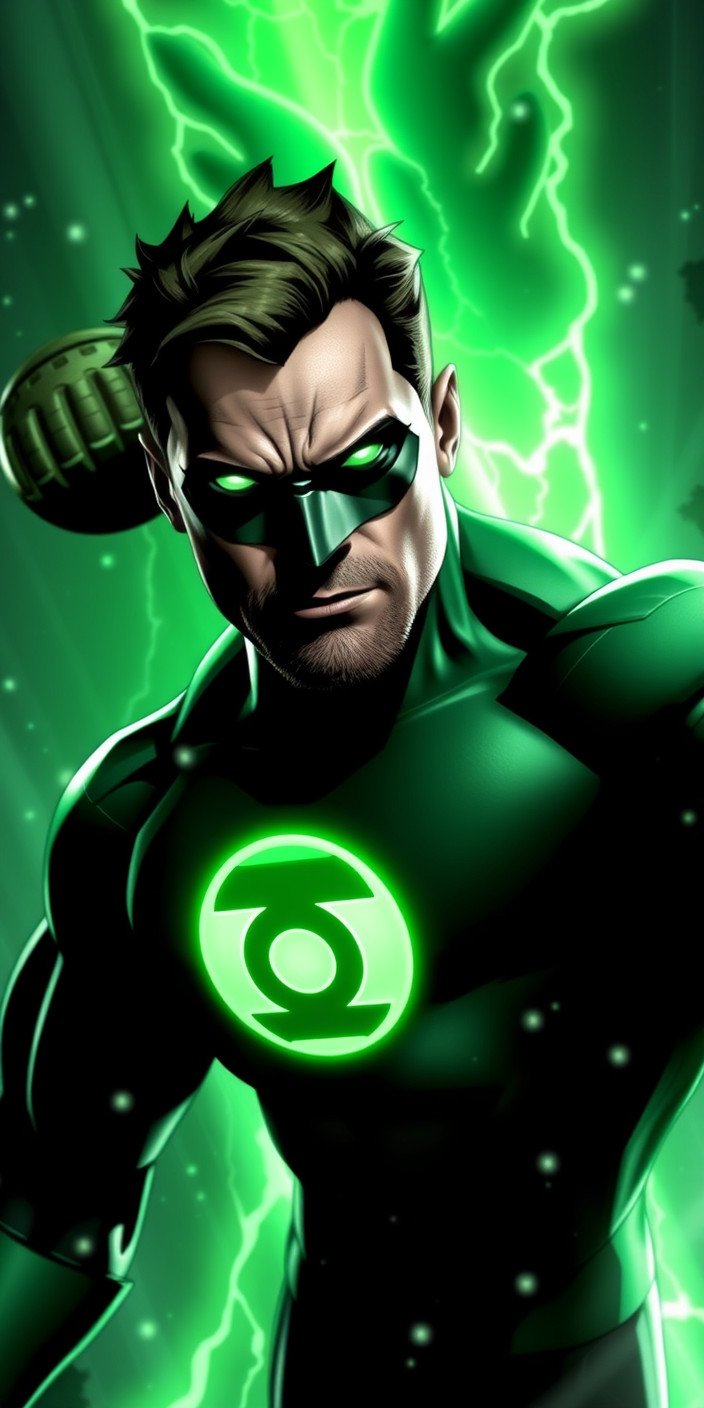 Green lantern 4 Phone Wallpaper