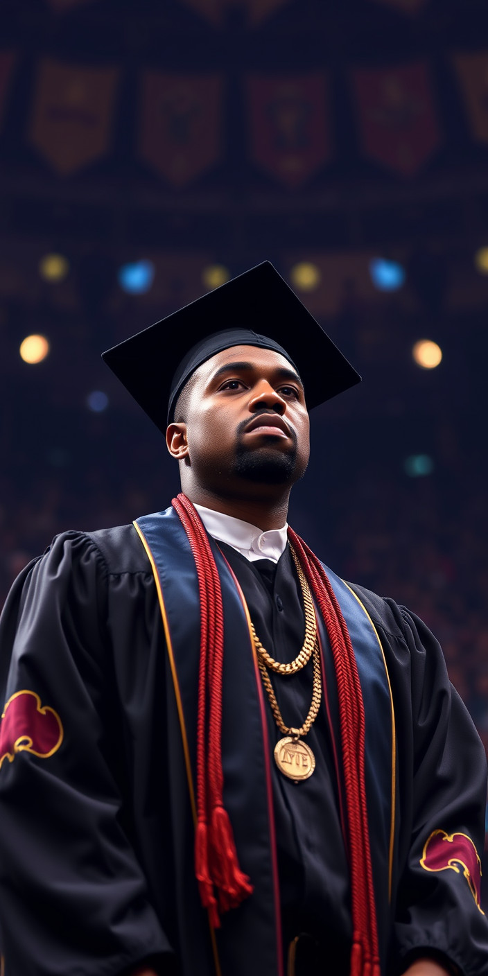 Kanye west graduation 10 Phone Wallpaper