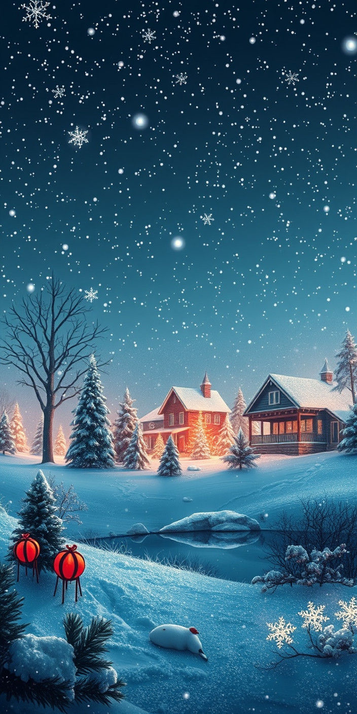 Christmas  for laptop 2 Phone Wallpaper