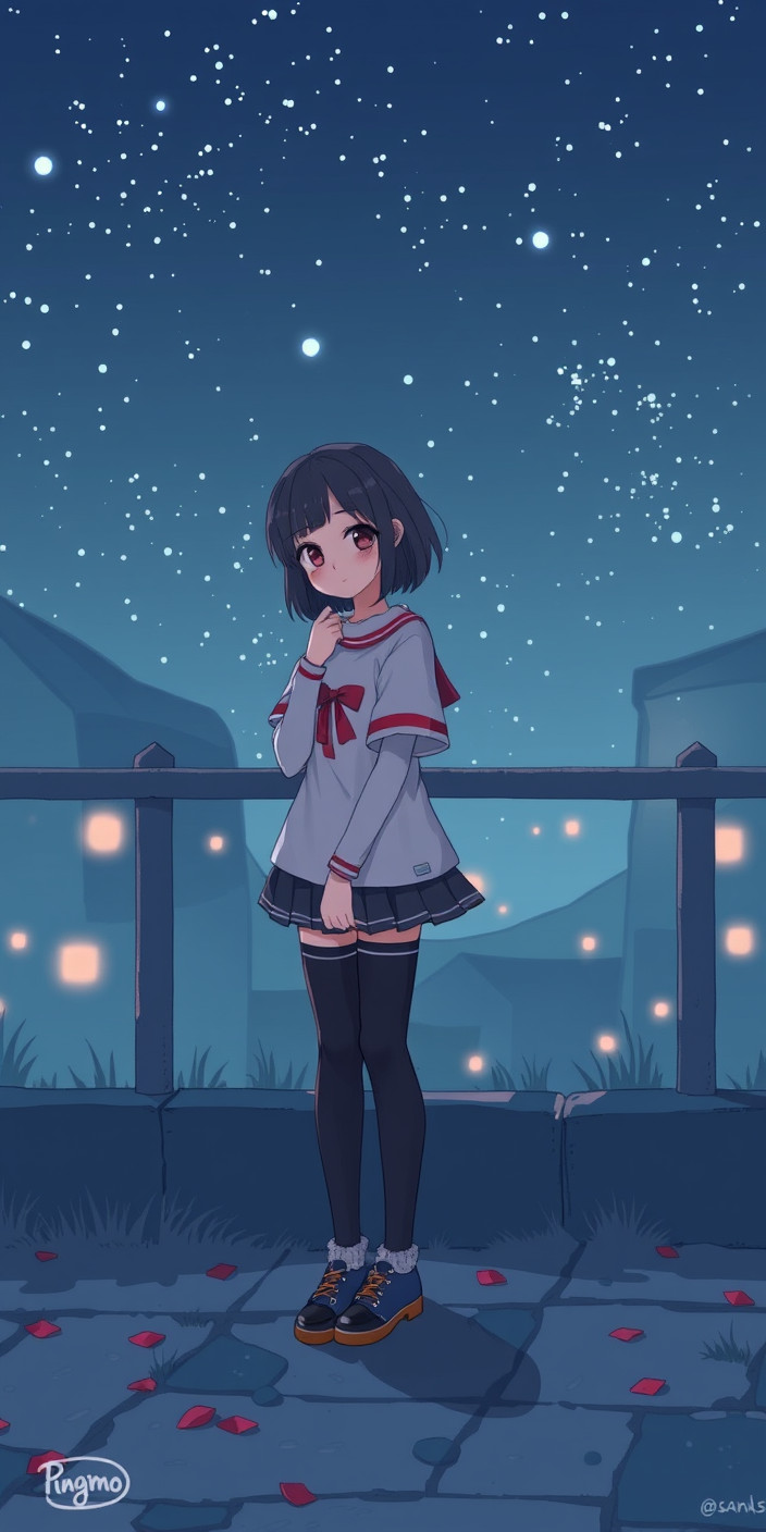 Lofi girl 1 Phone Wallpaper