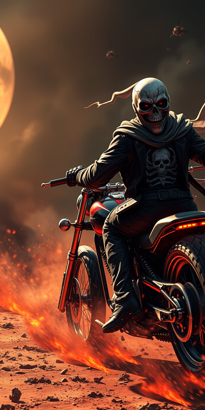 Ghost rider 5 Phone Wallpaper
