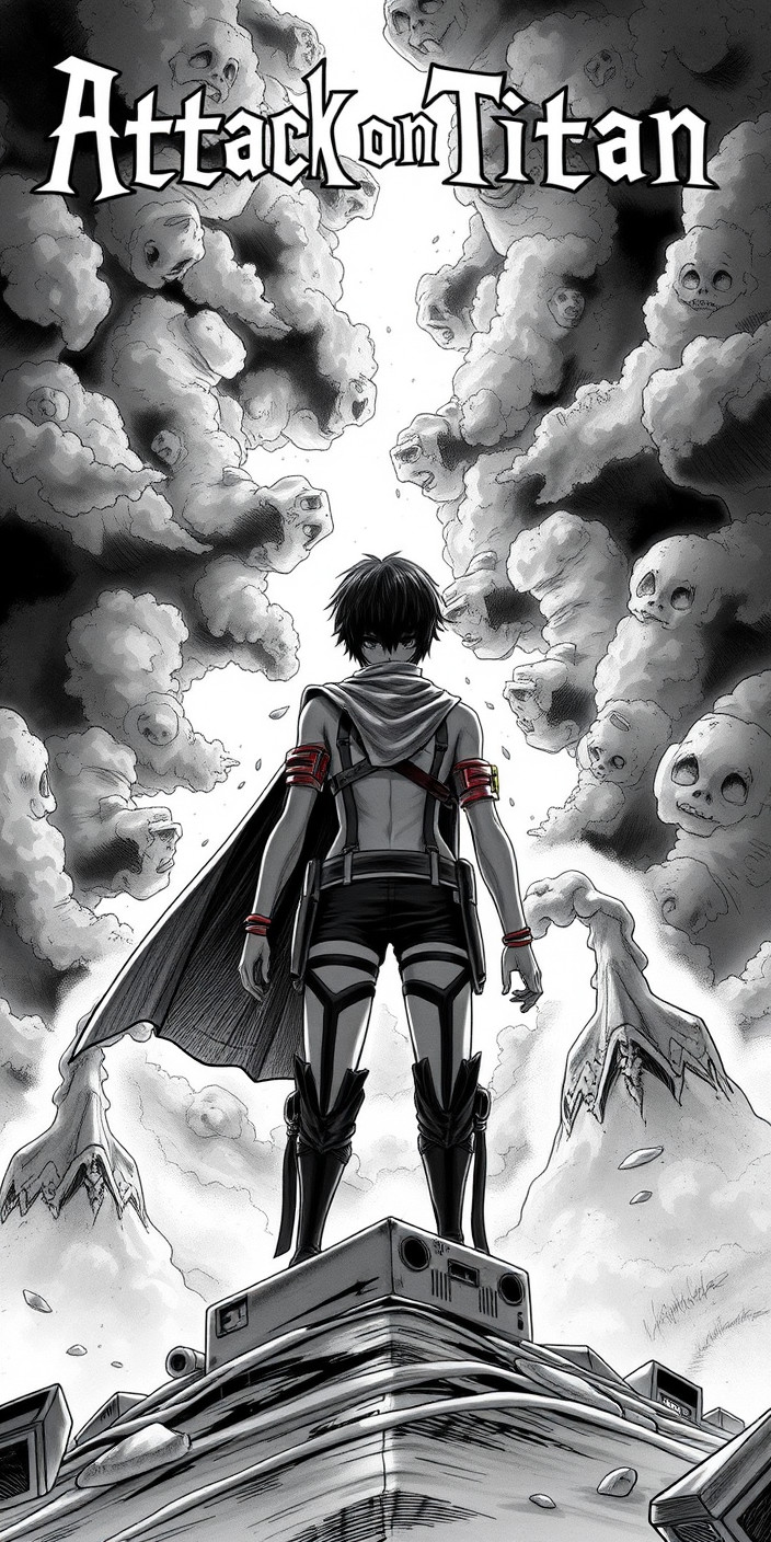 Attack on titan manga 6 Phone Wallpaper