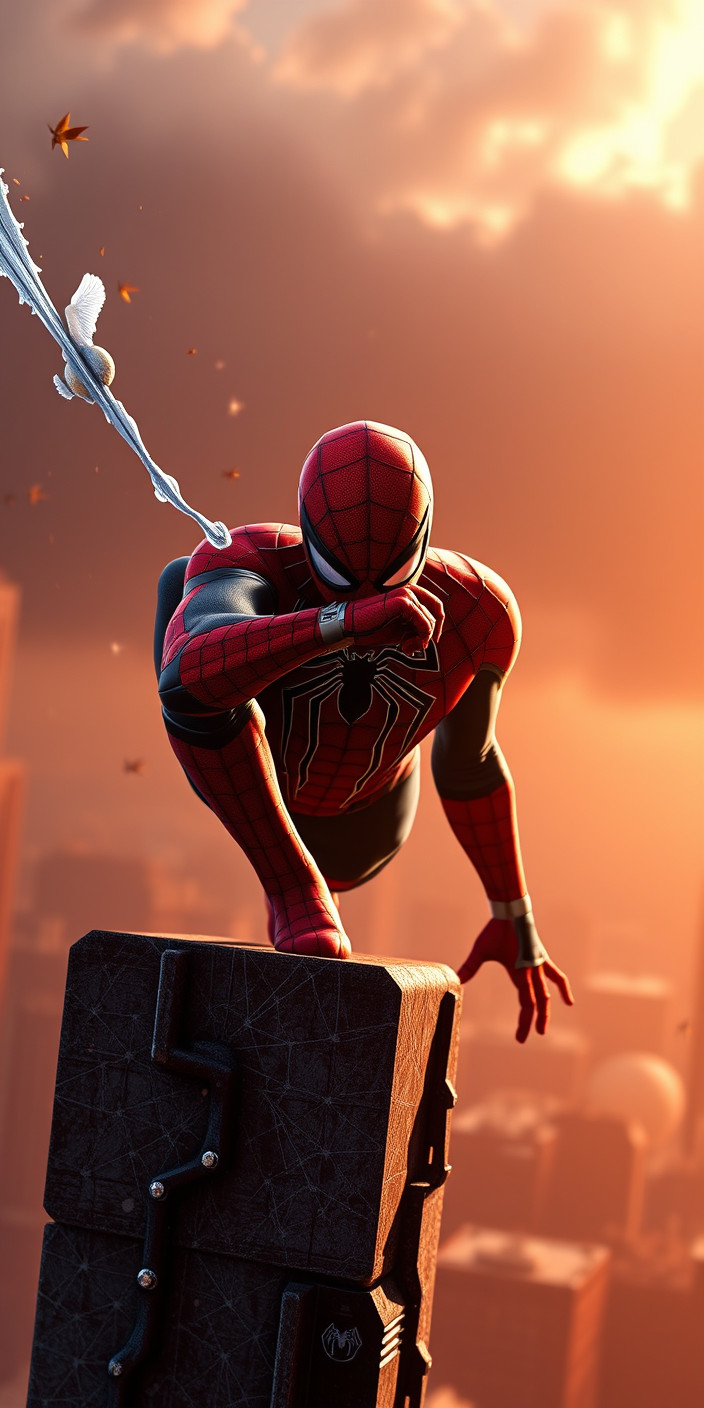Spiderman ps4 4k 2 Phone Wallpaper