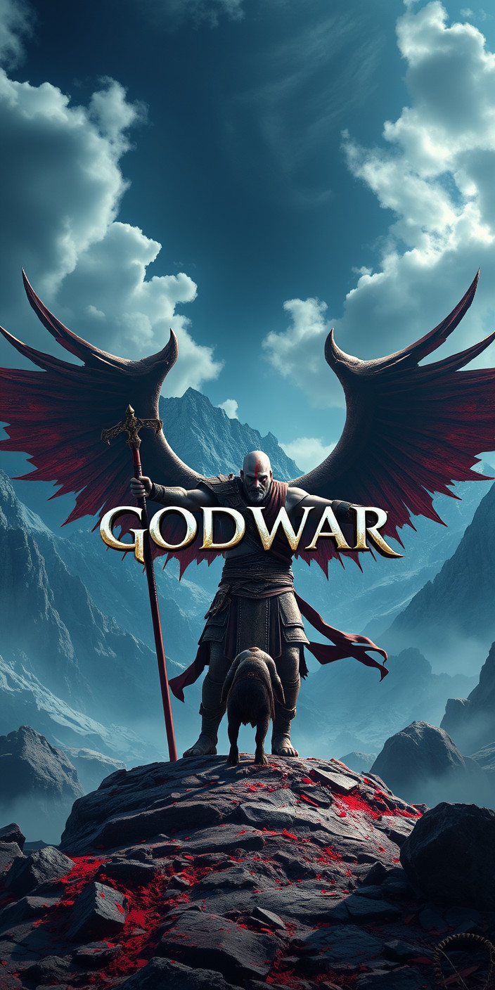 God of war 4  4k 5 Phone Wallpaper