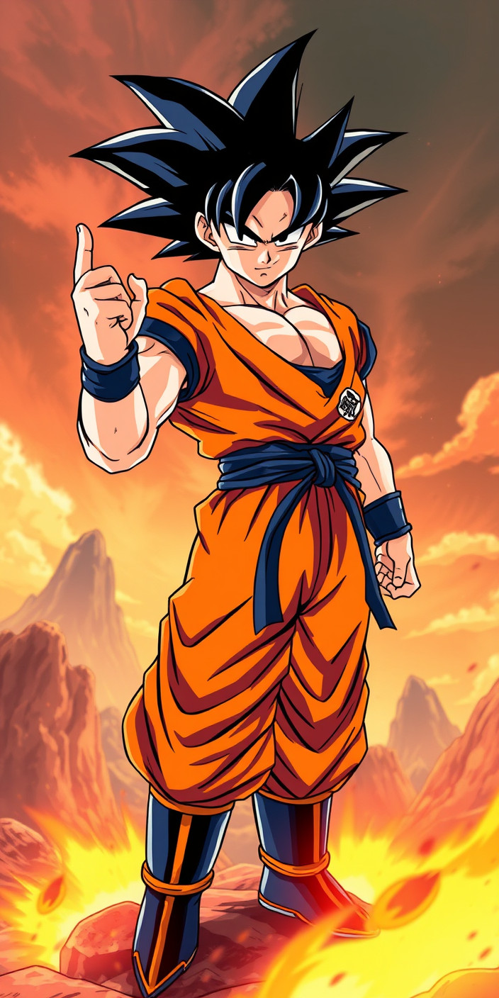 Goku supreme 1 Phone Wallpaper