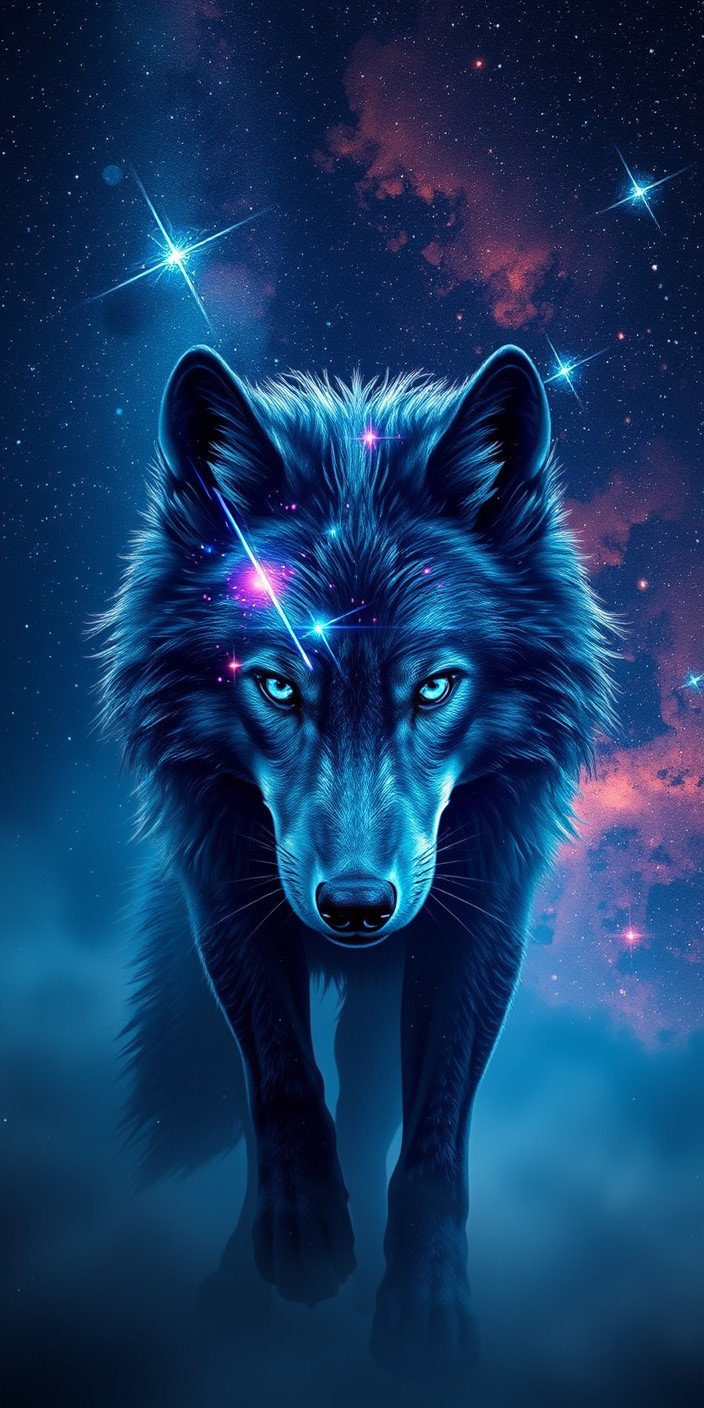 Galaxy wolf 6 Phone Wallpaper