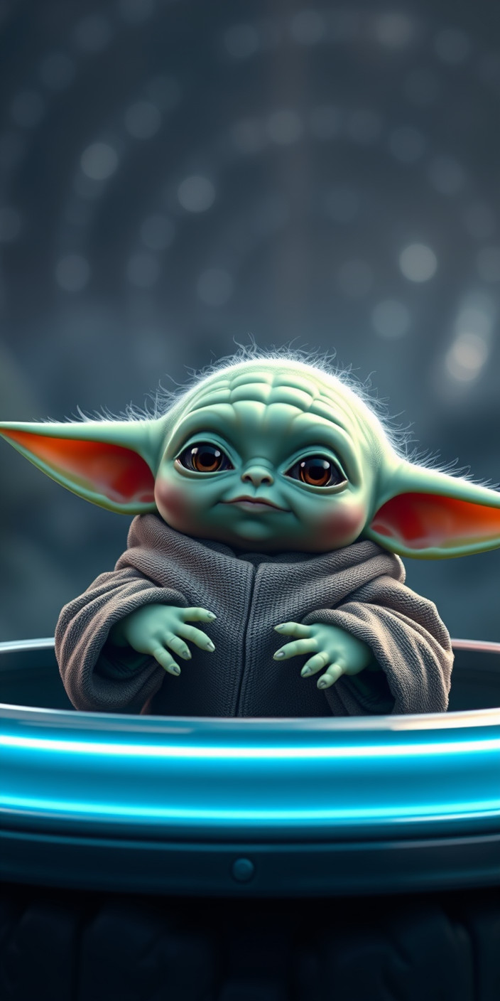 Baby yoda  i 2 Phone Wallpaper