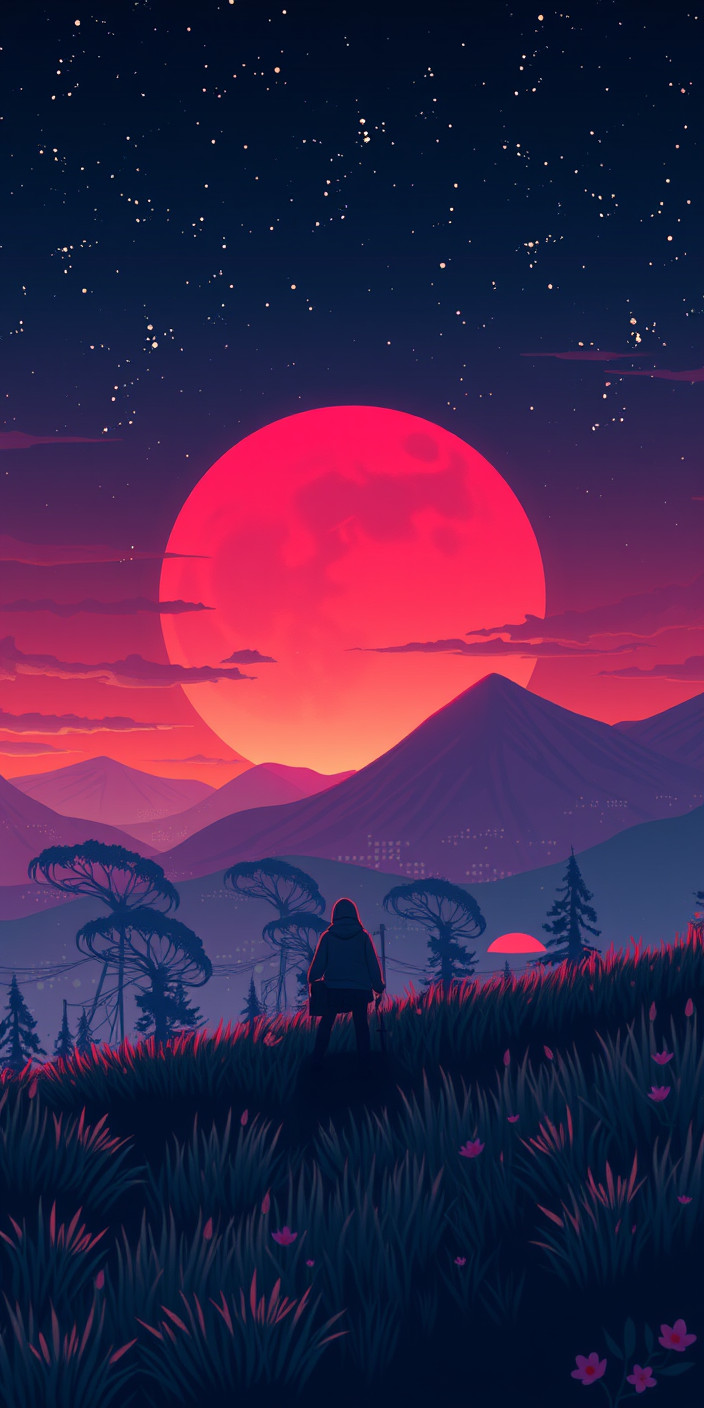 Lofi 3 Phone Wallpaper