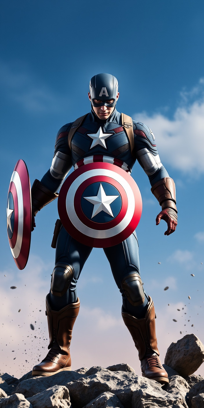 Captain america 4 Phone Wallpaper