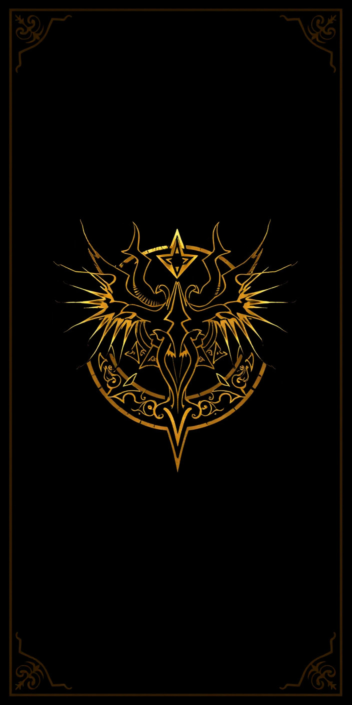 Sigil of lucifer 2 Phone Wallpaper