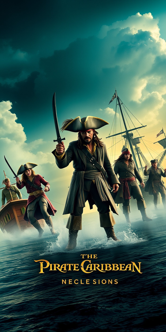 Pirates of the caribbean 5 10 Phone Wallpaper