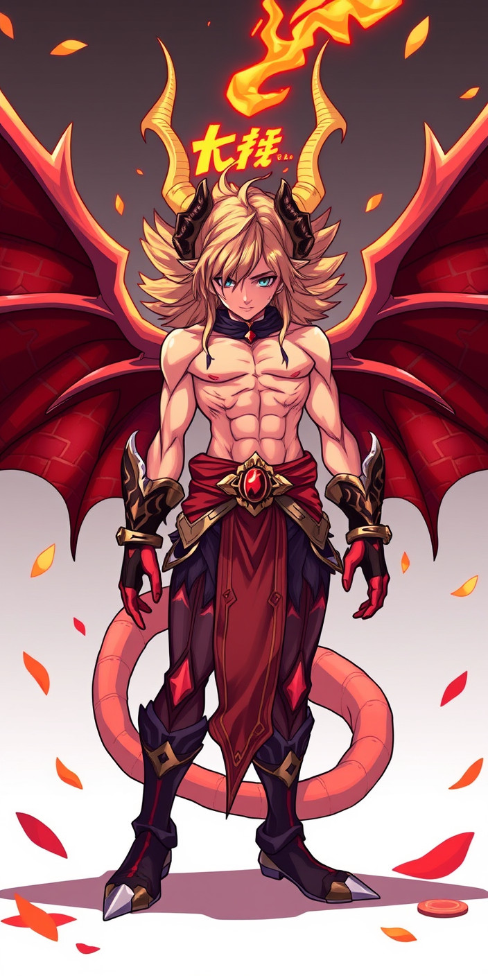 Meliodas demon form 5 Phone Wallpaper