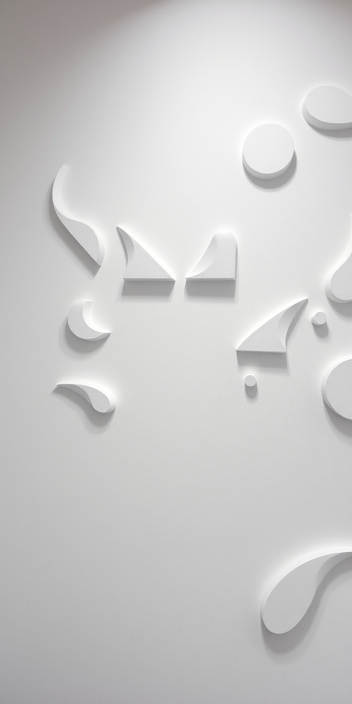 White 1 Phone Wallpaper